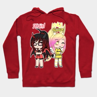 Demon and angel merch Hoodie